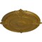 Ekena Millwork Attica Acanthus Leaf Ceiling Medallion (Fits Canopies up to 3 1/4"), 30 1/8"OD x 1 1/2"P, Gold CM30ATGLS - alternate 2